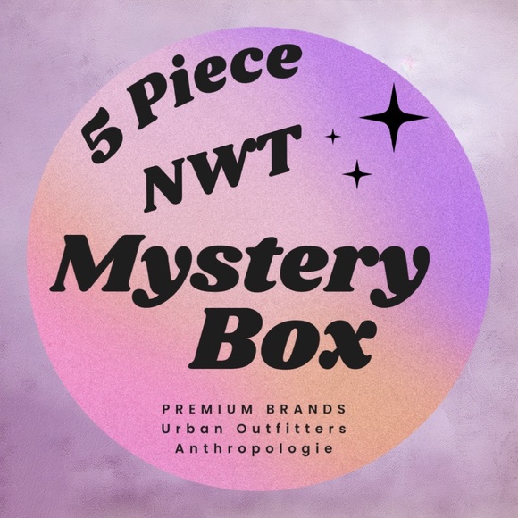 5 Piece New With Tags Mystery Box Anthropologie Urban Outfitters J Crew Boutique - Picture 1 of 10